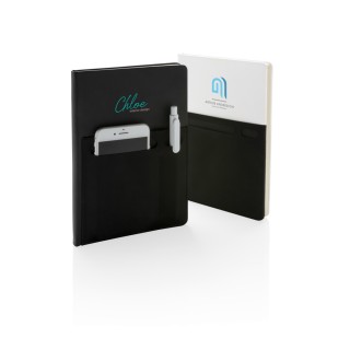 Libreta A5 personalizada con bolsillos inteligentes